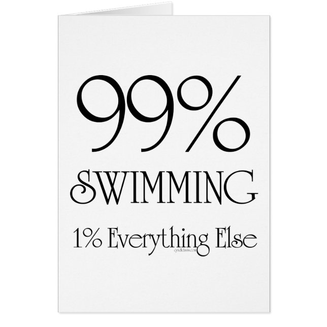 99% Swimming (Front)