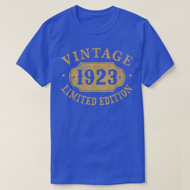 99 years old 99th Birthday Anniversary Best Limite T-Shirt (Design Front)