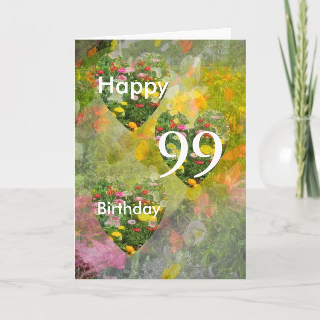 99th Birthday Card (Front)