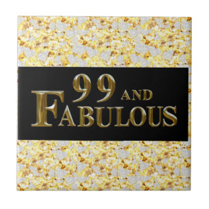 99th Birthday Ceramic Tile