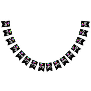 99th birthday party balloons bunting
