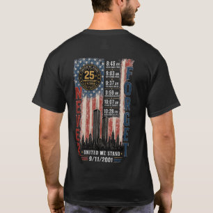 9/11 25th Anniversary T-Shirt