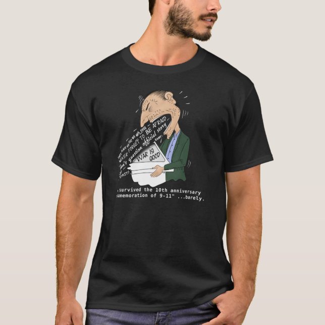 9/11 anniversary commemoration funny design T-Shirt (Front)