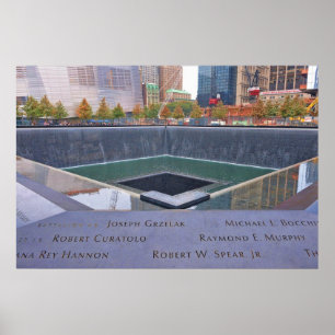 9-11 Ground Zero Memorial Poster