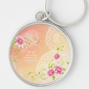 9-11 May We Never Forget Keychain