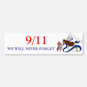 9/11 Memorial Ribbon, Ethnic Angel Bumper Sticker