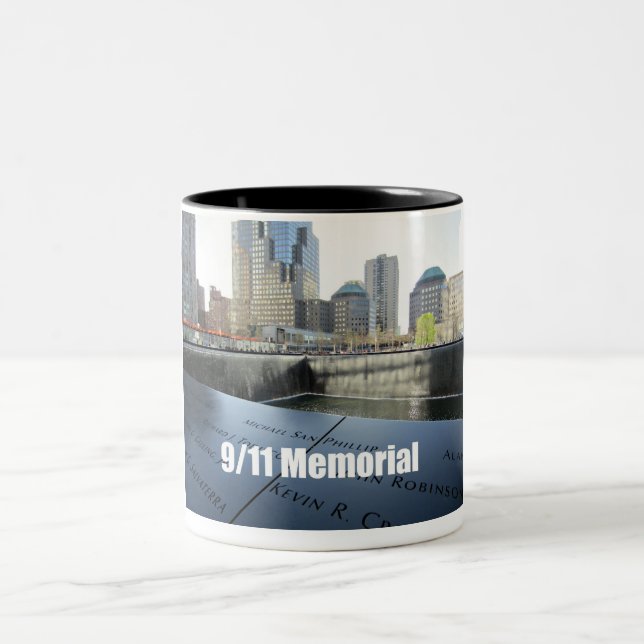 9/11 Memorial Two-Tone Coffee Mug (Center)