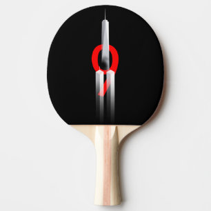 9 11 Never Forget Remember 9.11.2001 Memorial Ping Pong Paddle
