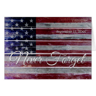 9-11 Patriot Day, Never Forget, American Flag