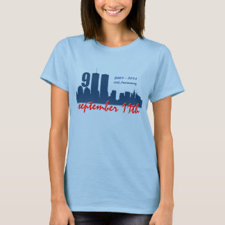 9/11 September 11th WTC - Ladies Ringer T-shirt