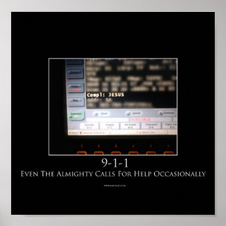 9-1-1 Motivational Poster