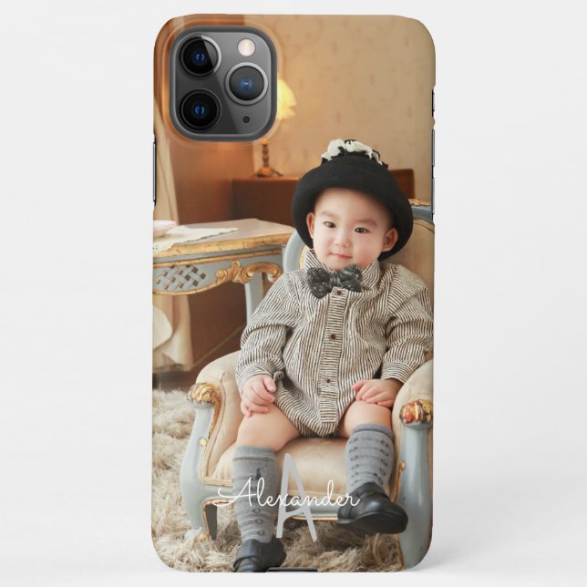 $9.50 Custom Photo and Text Phone Case BUDGET (Back)