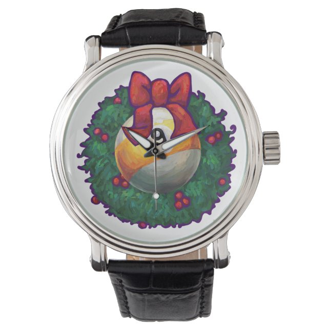 9 ball Christmas Watch (Front)