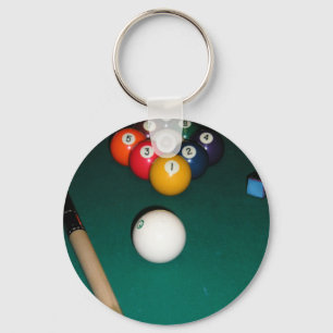 9 Ball Key Ring