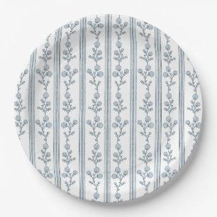 9" Coastal Shell Paper Plate
