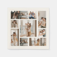 9 Custom Photo Collage Wood Wall Art