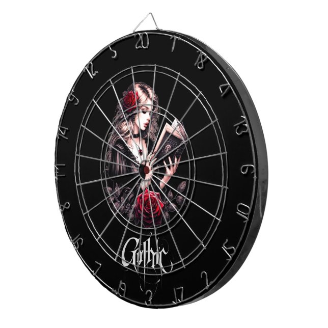 #9 Gothic Fun  Dartboard (Front Right)