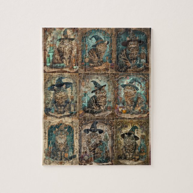 9-Life Halloween Puzzle (Vertical)