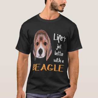 9 Life Just Better With A Beagle T-Shirt