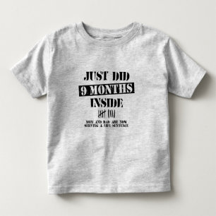 9 Months Inside Toddler T-Shirt