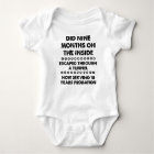 9 Nine Months On The Inside Escape Funny Romper