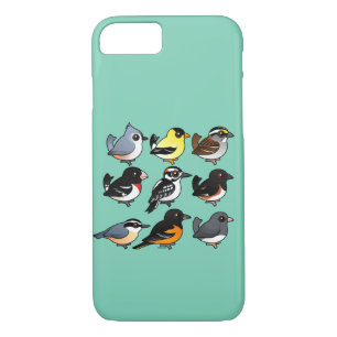 9 Northeast USA Backyard Birds iPhone 8/7 Case