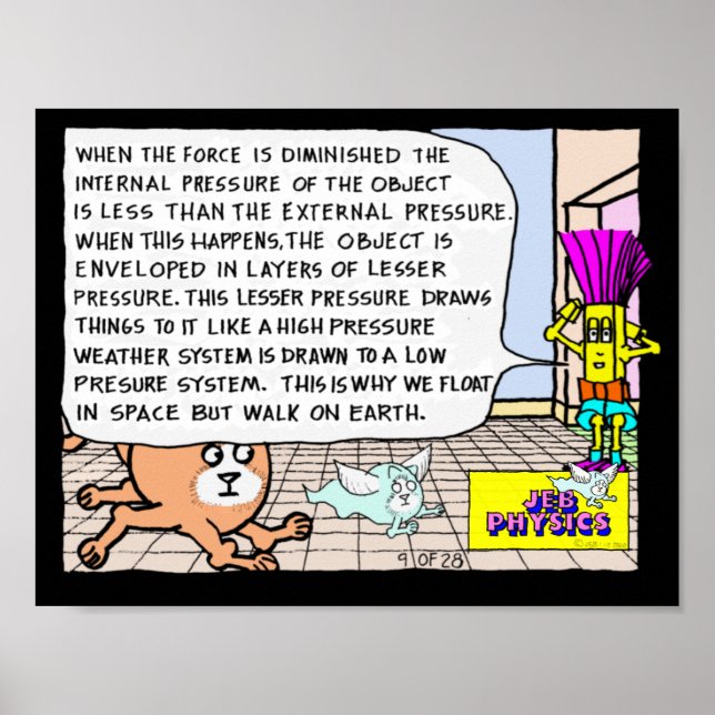 9 OF 28 PAGE NEW SCIENCE THEORY, POSTER (Front)