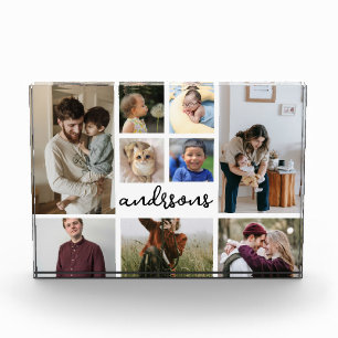 9 Photo Collage Family Photo Block