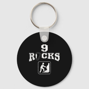 9 Rock Climbing Nine Year Old Birthday Bouldering Key Ring