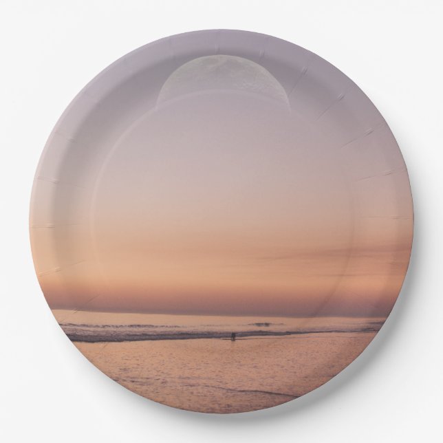 9" Round Paper Plate (Front)