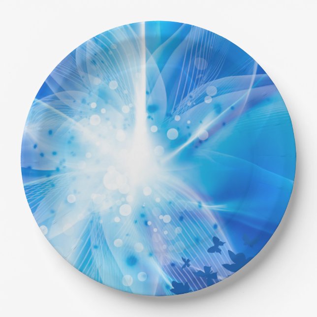 9" Round Paper Plate (Front)