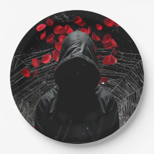 9" Round Paper Plate Haunting Adeline Zade Mea