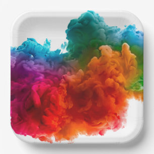 9" Square Paper Plate