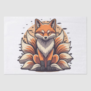 9 Tailed Fox Spirt Tissue Paper
