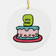 9 Year Old Birthday Cake