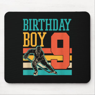 9 Year Old Ice Hockey Themed 9th Birthday Party Su Mouse Pad