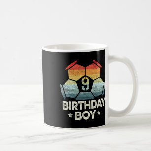 9 Year Old Soccer Player Gifts 9th Birthday Boy Ni Coffee Mug