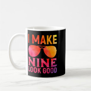 9 Years Old Kids Birthday Quote Graphics Funny 9th Coffee Mug