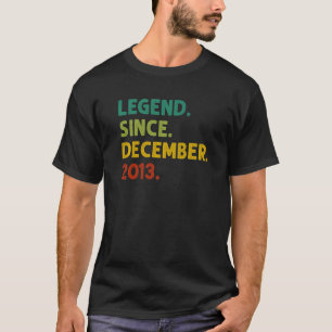 9 Years Old  Legend Since December 2013 9th Birthd T-Shirt