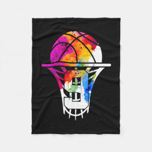 9 Years Sketll 9th Birthday Fleece Blanket