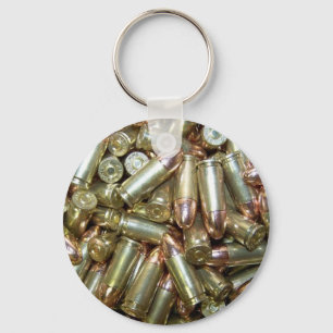 9mm ammo Ammunition Key Ring