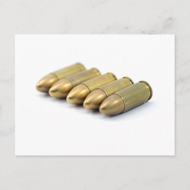 9mm Ammo Postcard (Front)