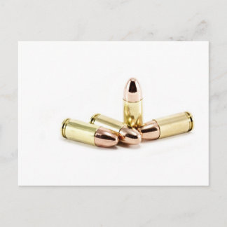9mm Bullets Postcard