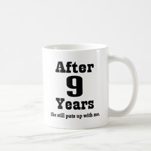 9th Anniversary (Funny) Coffee Mug