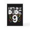 9th Birthday 9 Year Old Boy Party Birthday Dude 9