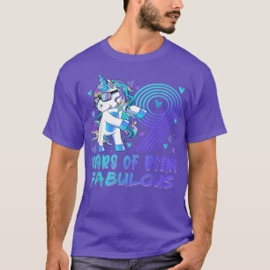 9th Birthday 9 Year Old Girl Flossing Princess Uni T-Shirt