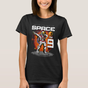 9th Birthday Astronaut Give Me Some Space I'm 9 Ye T-Shirt