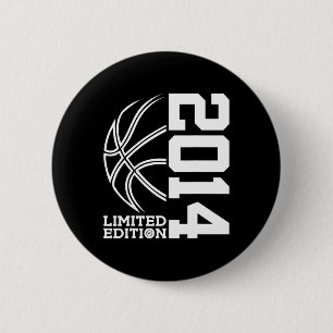 9th Birthday Basketball Limited Edition 2014 1 6 Cm Round Badge