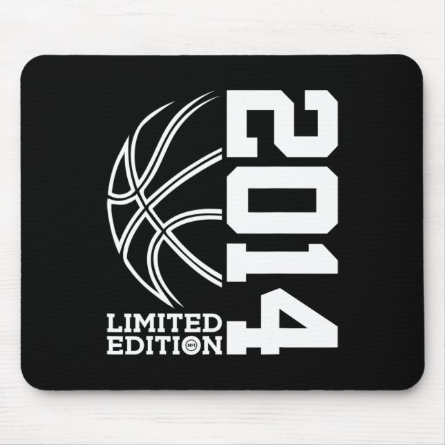 9th Birthday Basketball Limited Edition 2014 1 Mouse Pad (Front)