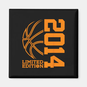 9th BIRTHDAY BASKETBALL LIMITED EDITION 2014 Magnet